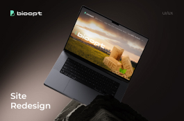 Bioopt Brand Identity & Website Redesign